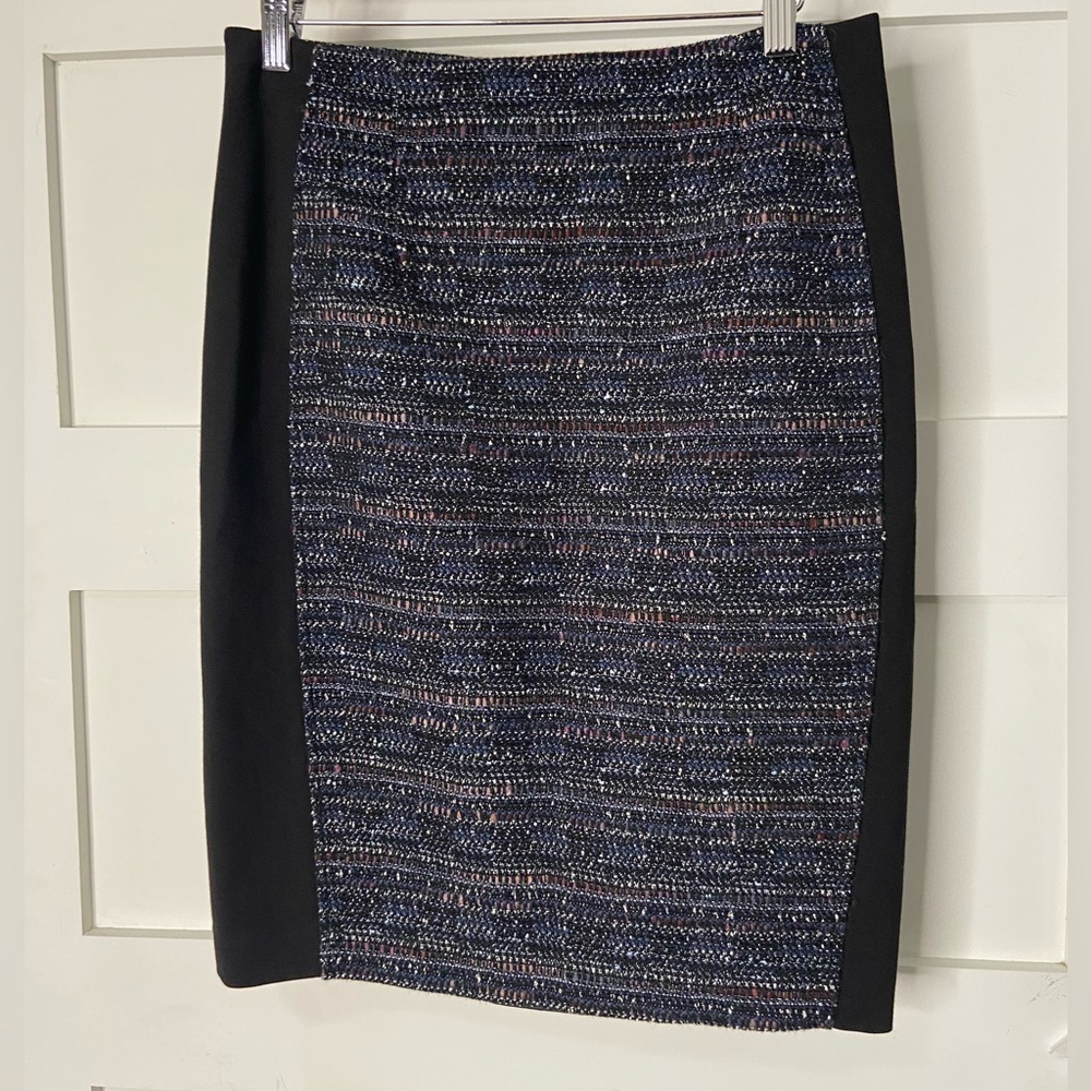 White House Black Market Multicolor Pencil Skirt